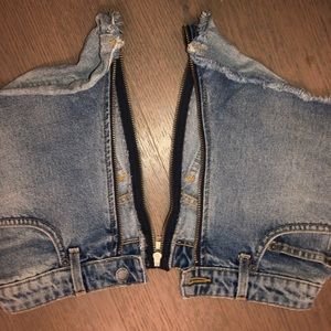 Never worn Carmar denim shorts